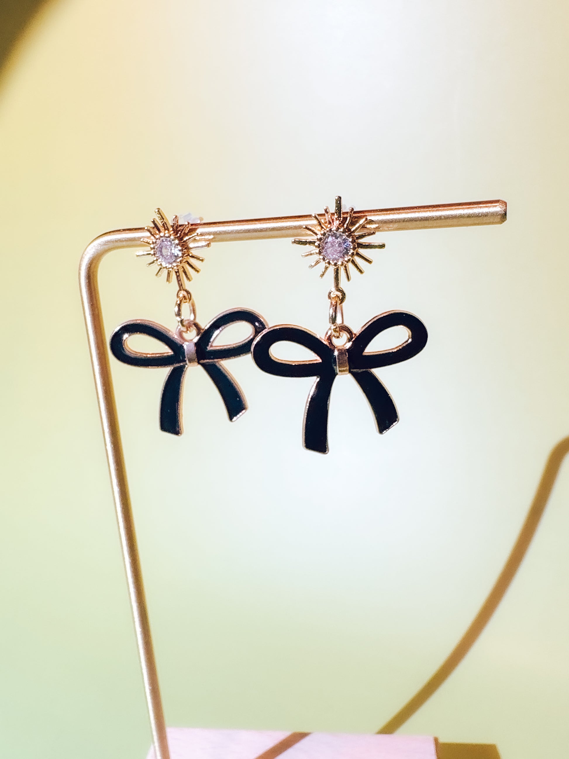 Bow Drop Earrings - Lors Collective