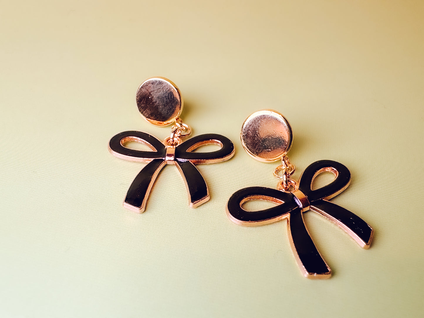 Bow Drop Earrings - Lors Collective