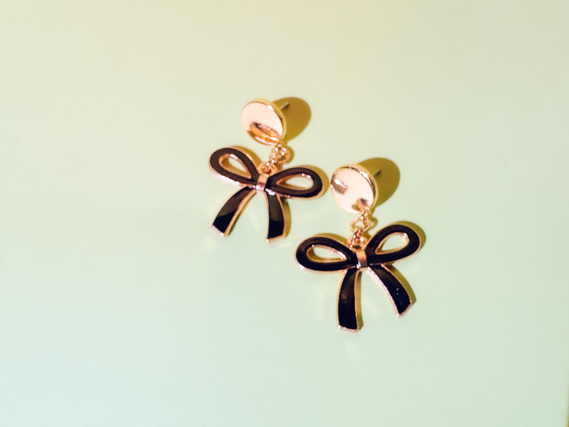 Bow Drop Earrings - Lors Collective