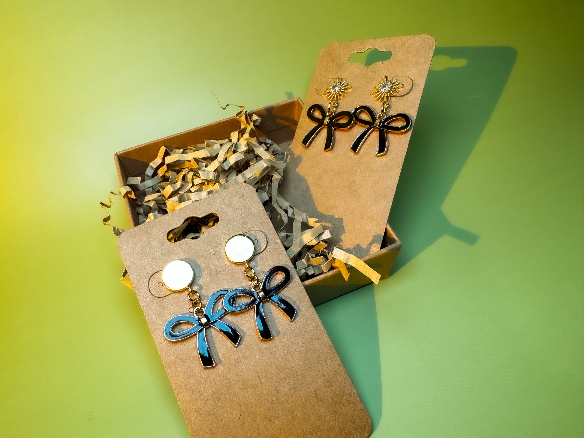 Bow Drop Earrings - Lors Collective