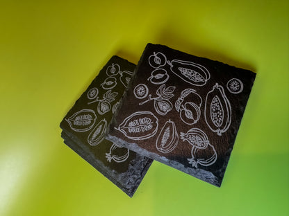 CoochCoaster- Slate Coaster- 4 Pack - Lors Collective