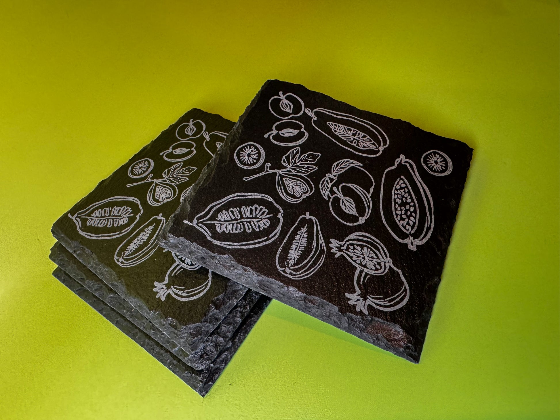 CoochCoaster- Slate Coaster- 4 Pack - Lors Collective