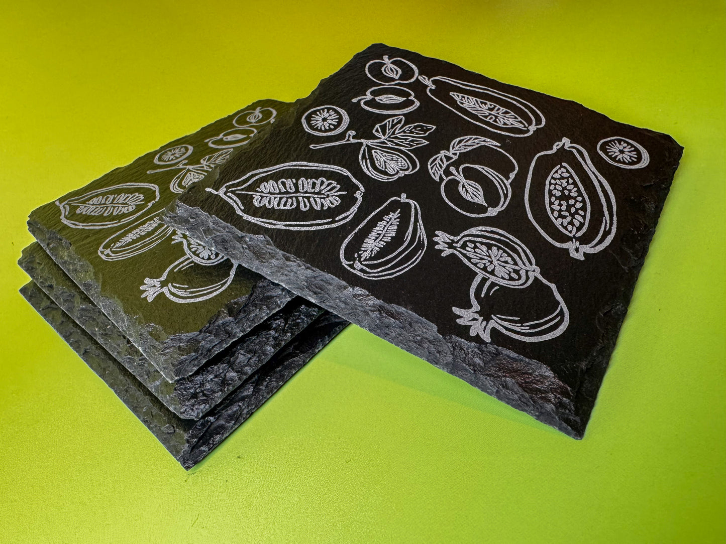 CoochCoaster- Slate Coaster- 4 Pack - Lors Collective