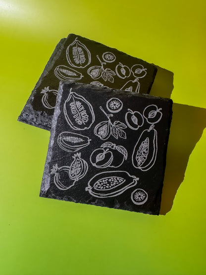 CoochCoaster- Slate Coaster- 4 Pack - Lors Collective