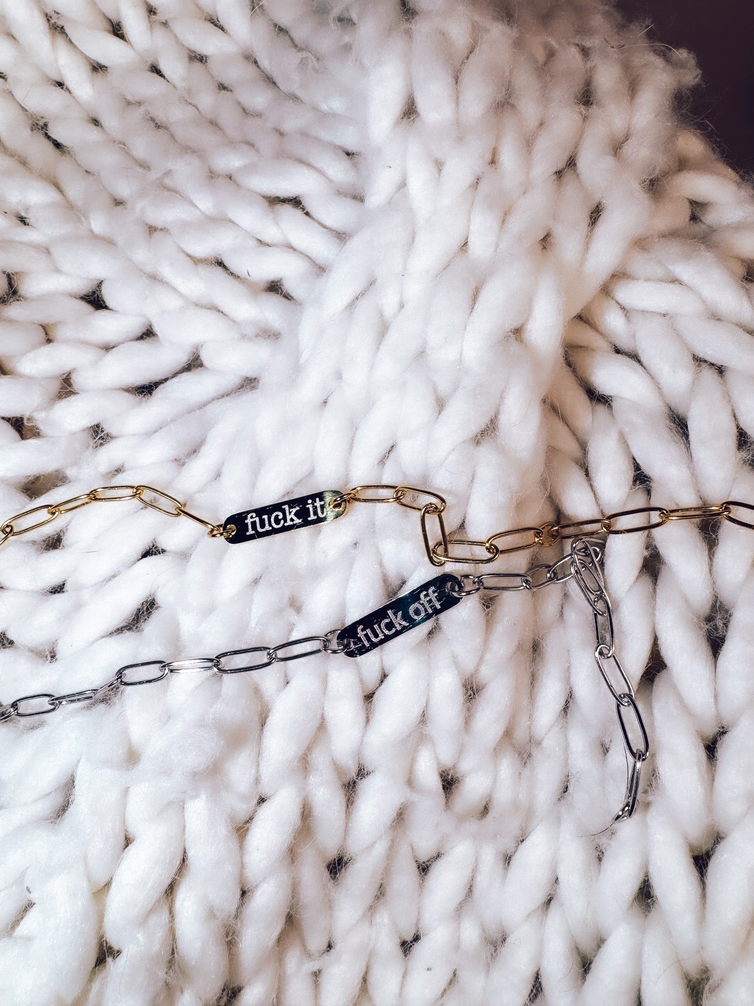 Engraved Paperclip Bracelet - Lors Collective
