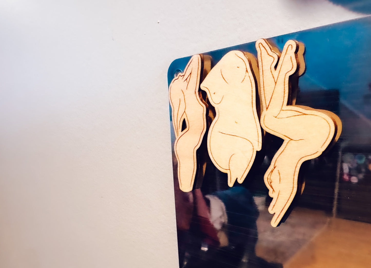 Nude Figure Magnets (Set of 3)