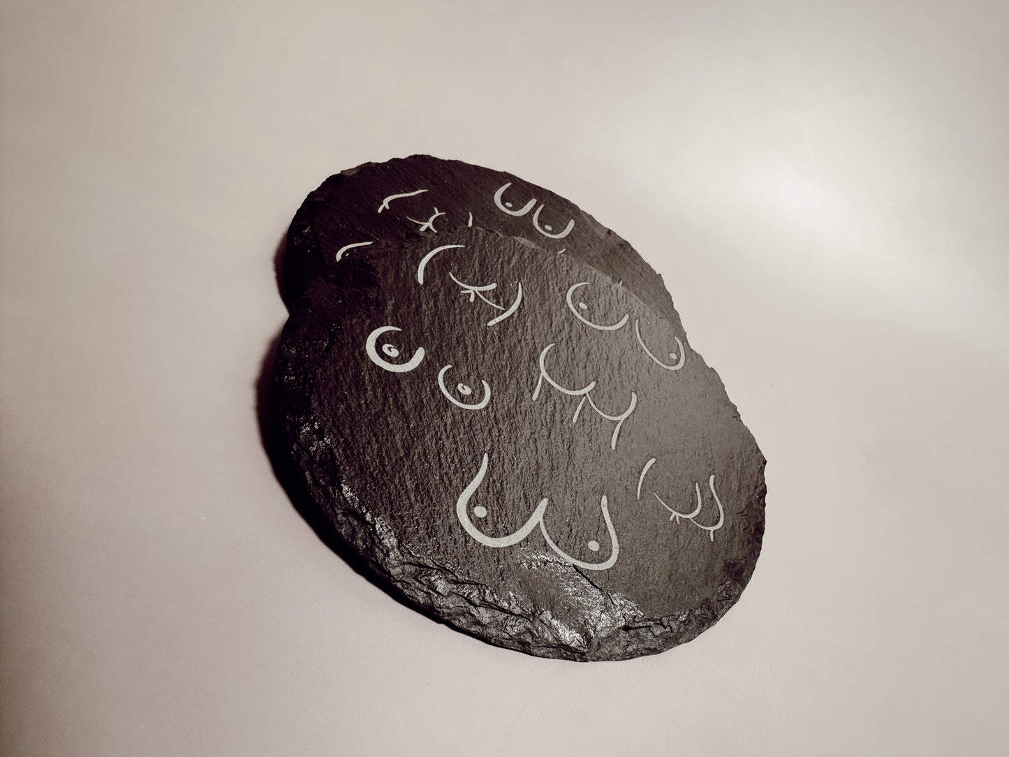 Boobs & Butts Slate Coasters (Set of 2) - Lors Collective