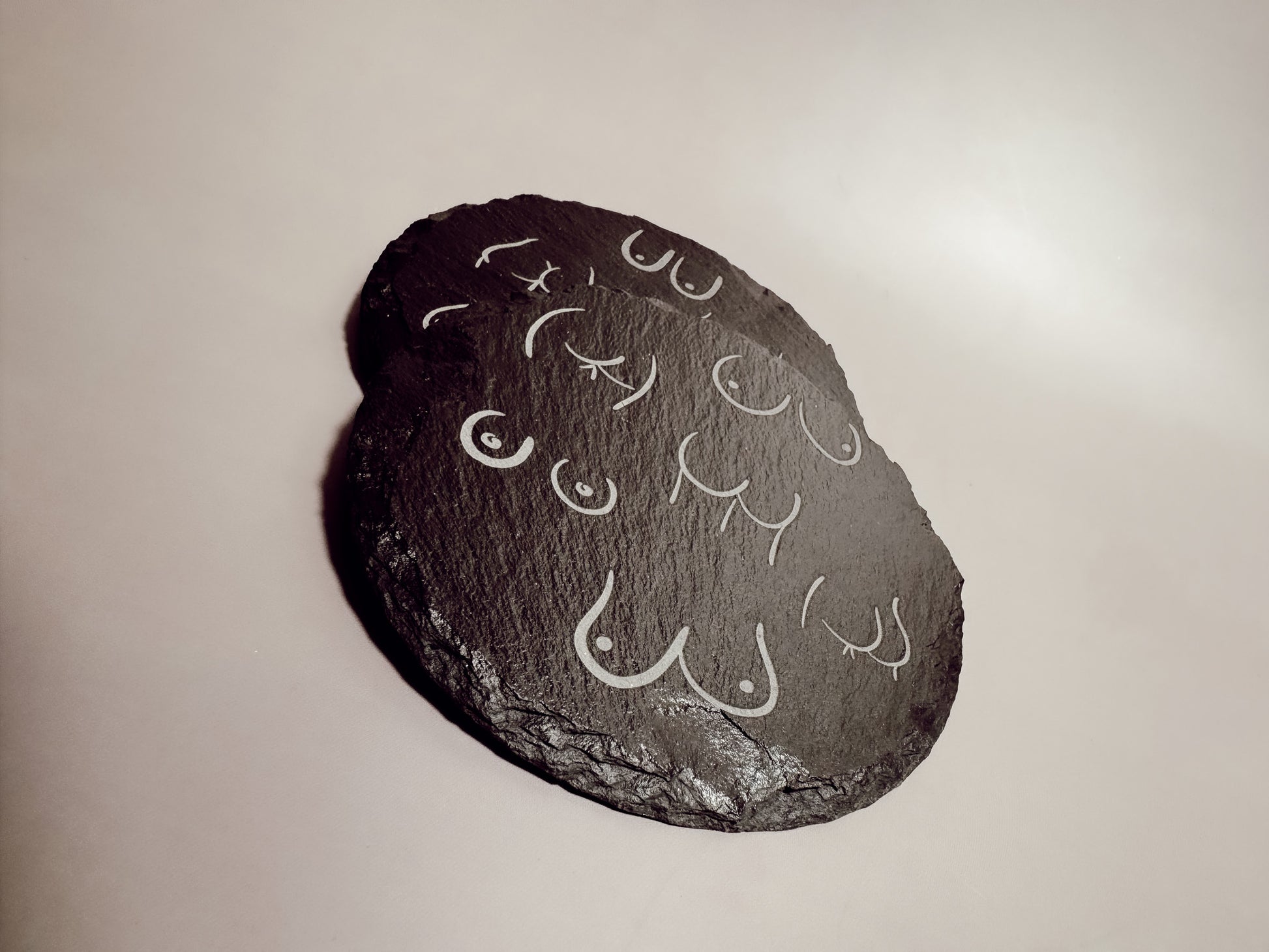 Boobs & Butts Slate Coasters (Set of 2) - Lors Collective
