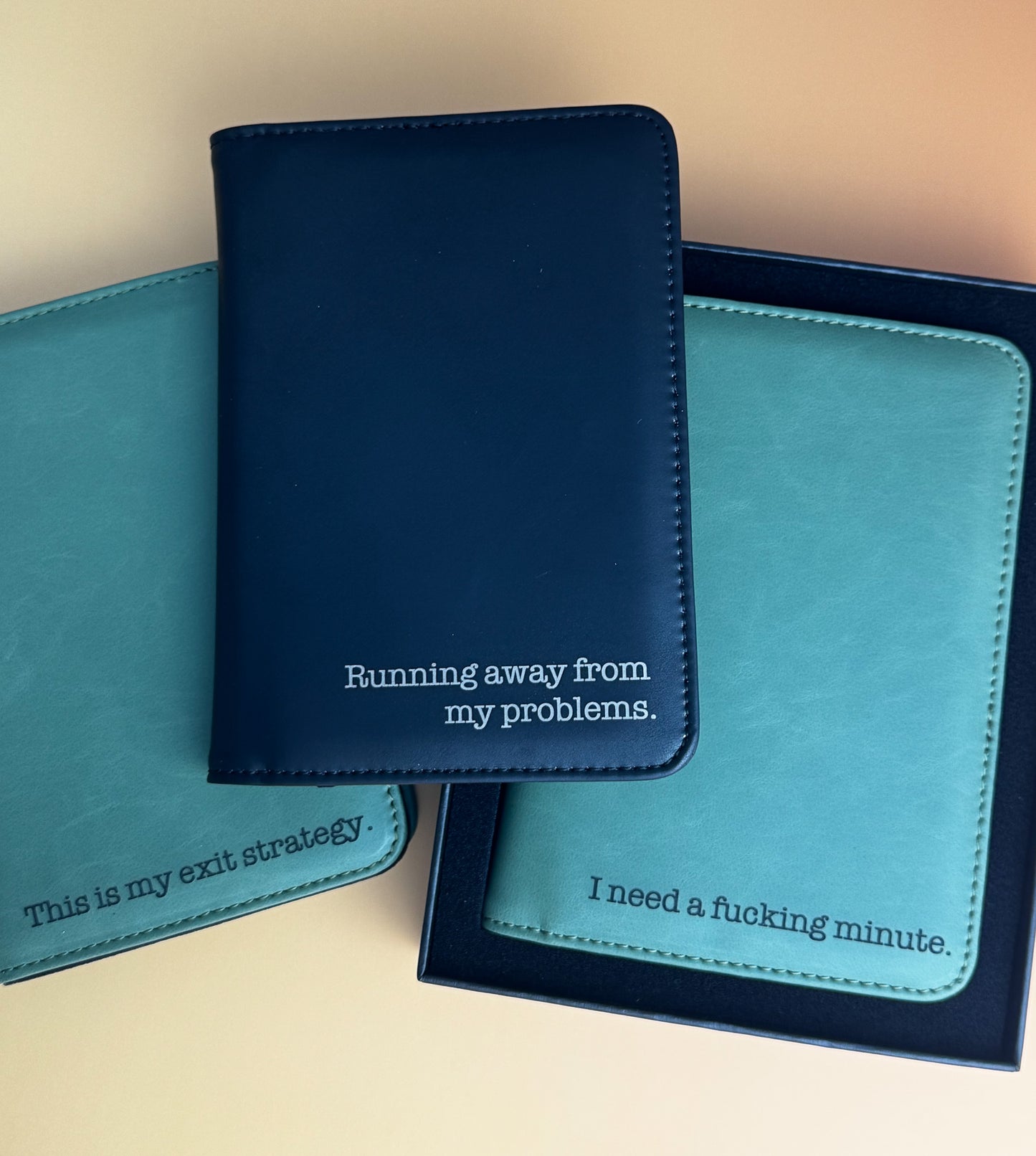 Sarcastic Engraved Passport Holder - Lors Collective