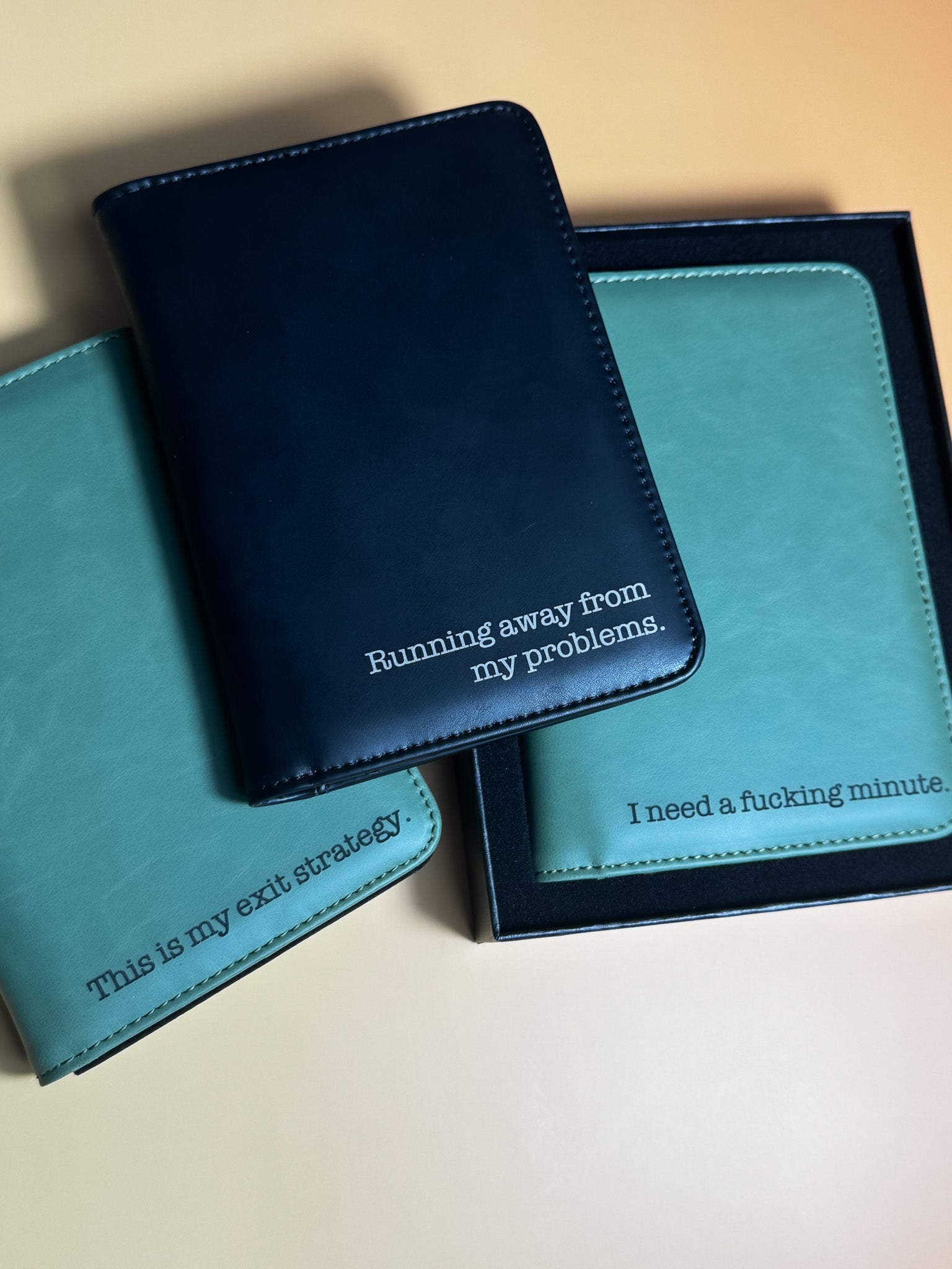 Sarcastic Engraved Passport Holder - Lors Collective