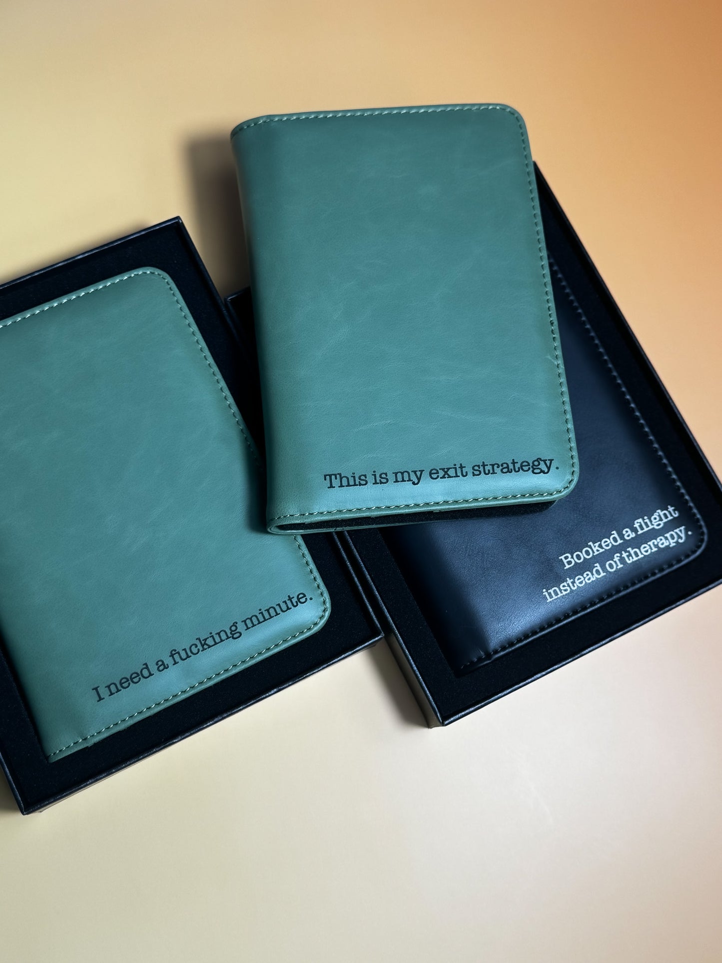 Sarcastic Engraved Passport Holder - Lors Collective