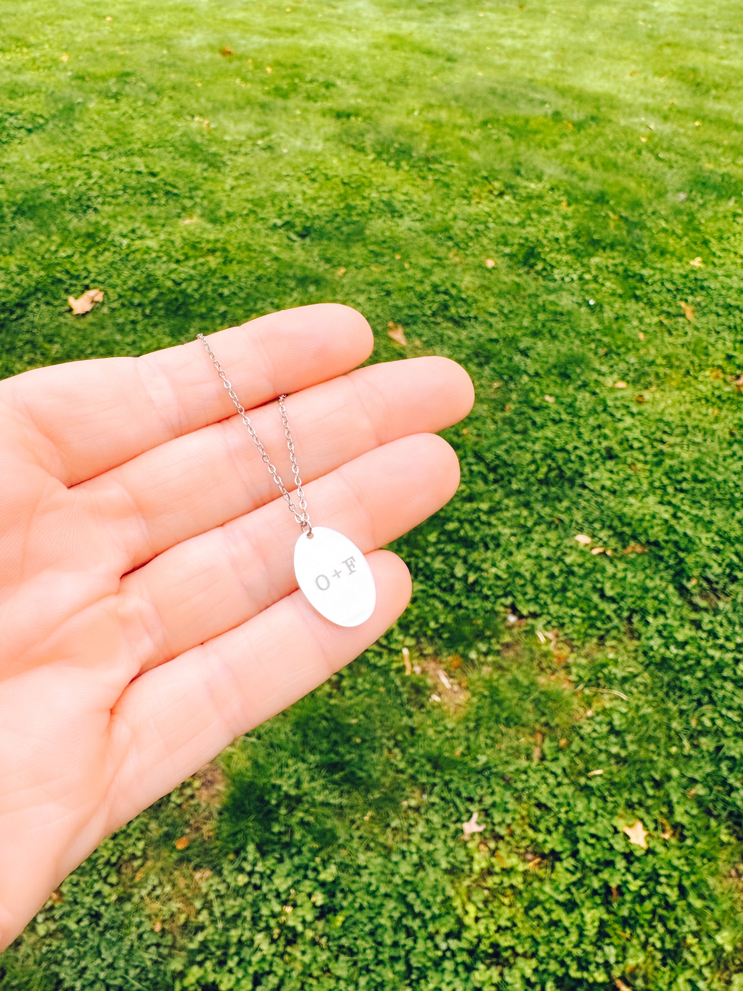 Initials Necklace- Personalized and Customized - Lors Collective