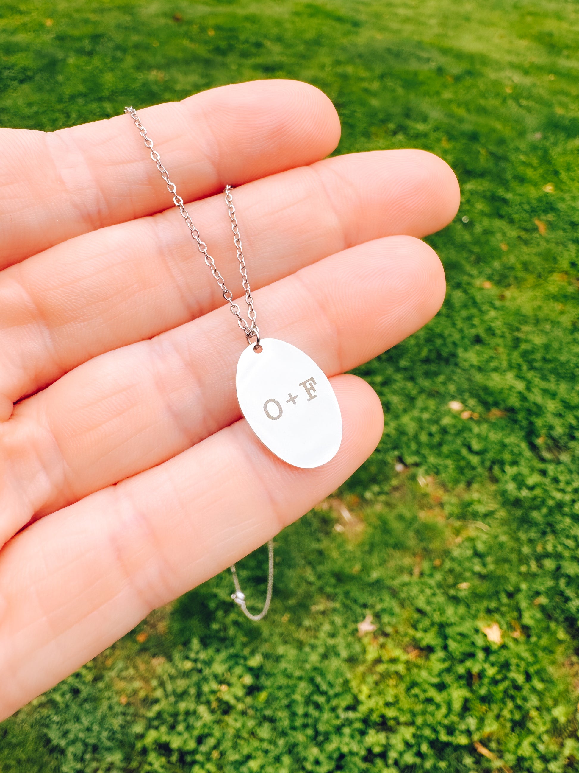 Initials Necklace- Personalized and Customized - Lors Collective