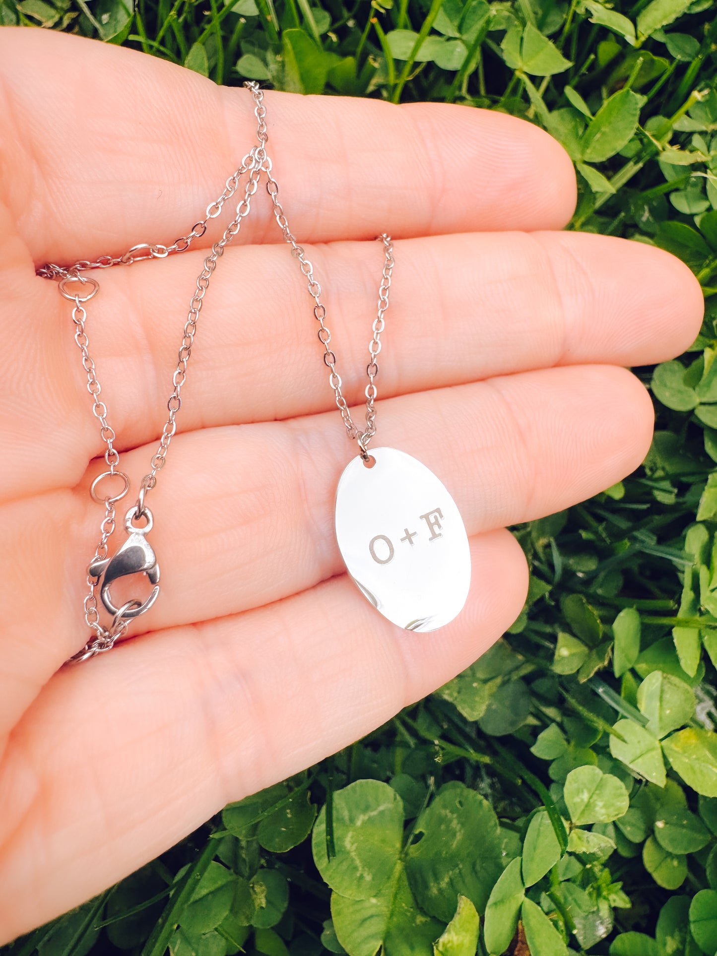Initials Necklace- Personalized and Customized - Lors Collective