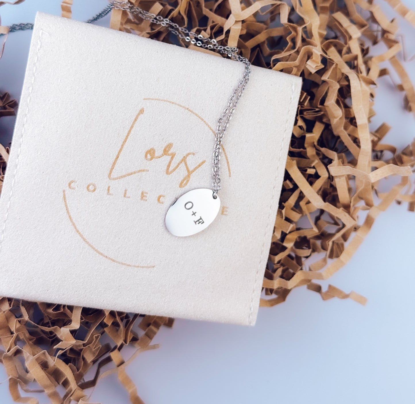 Initials Necklace- Personalized and Customized - Lors Collective