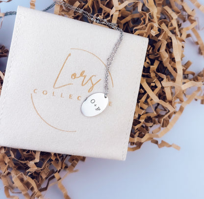 Initials Necklace- Personalized and Customized - Lors Collective