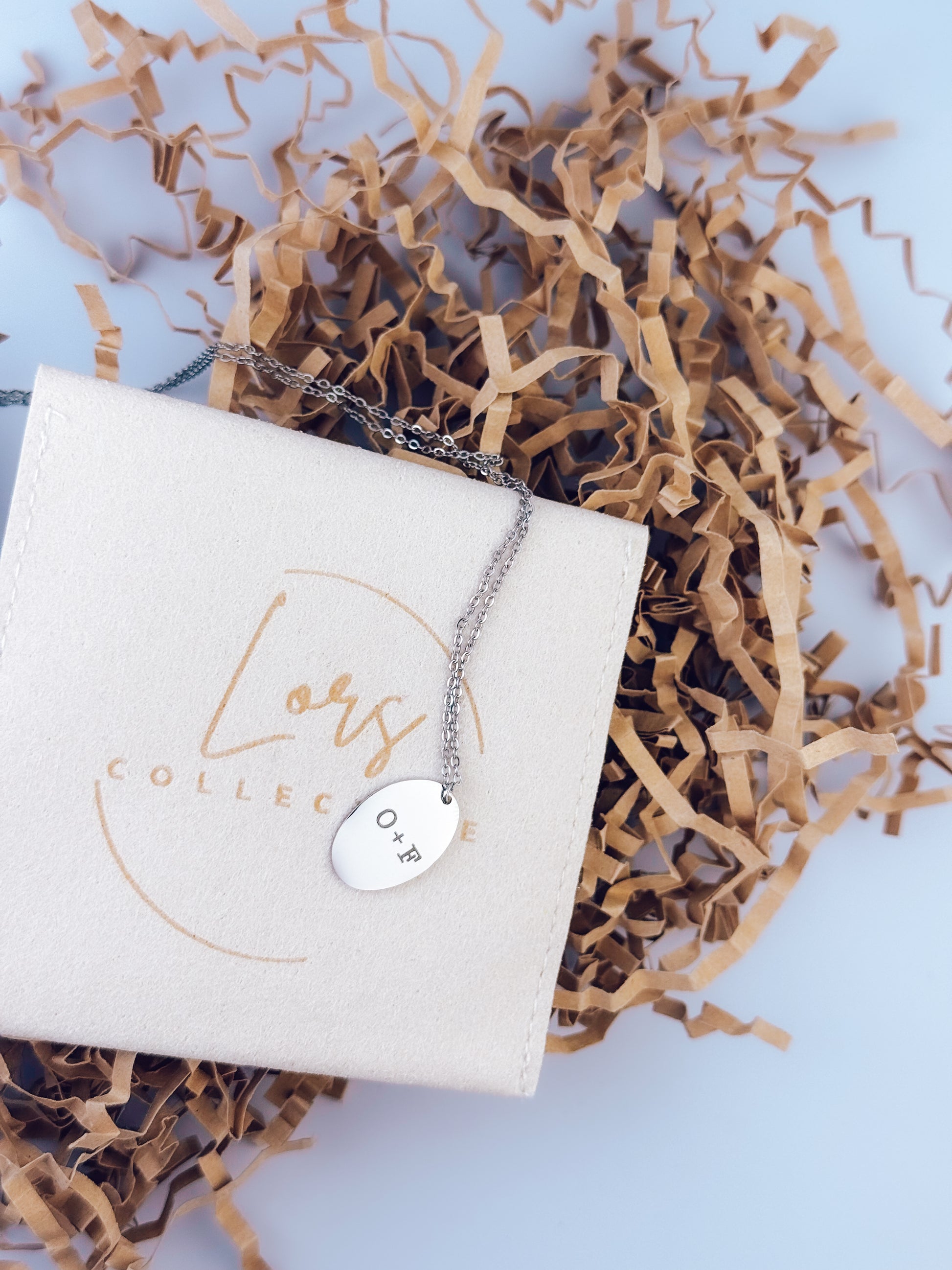 Initials Necklace- Personalized and Customized - Lors Collective