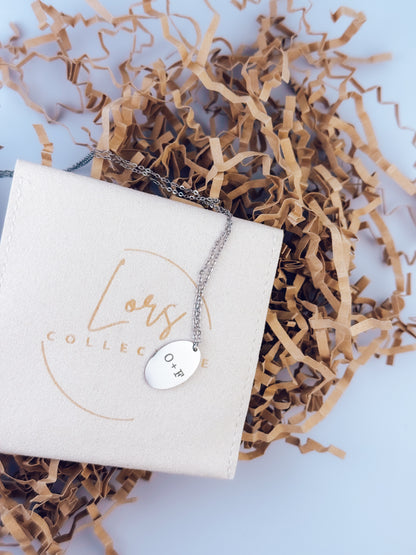 Initials Necklace- Personalized and Customized - Lors Collective