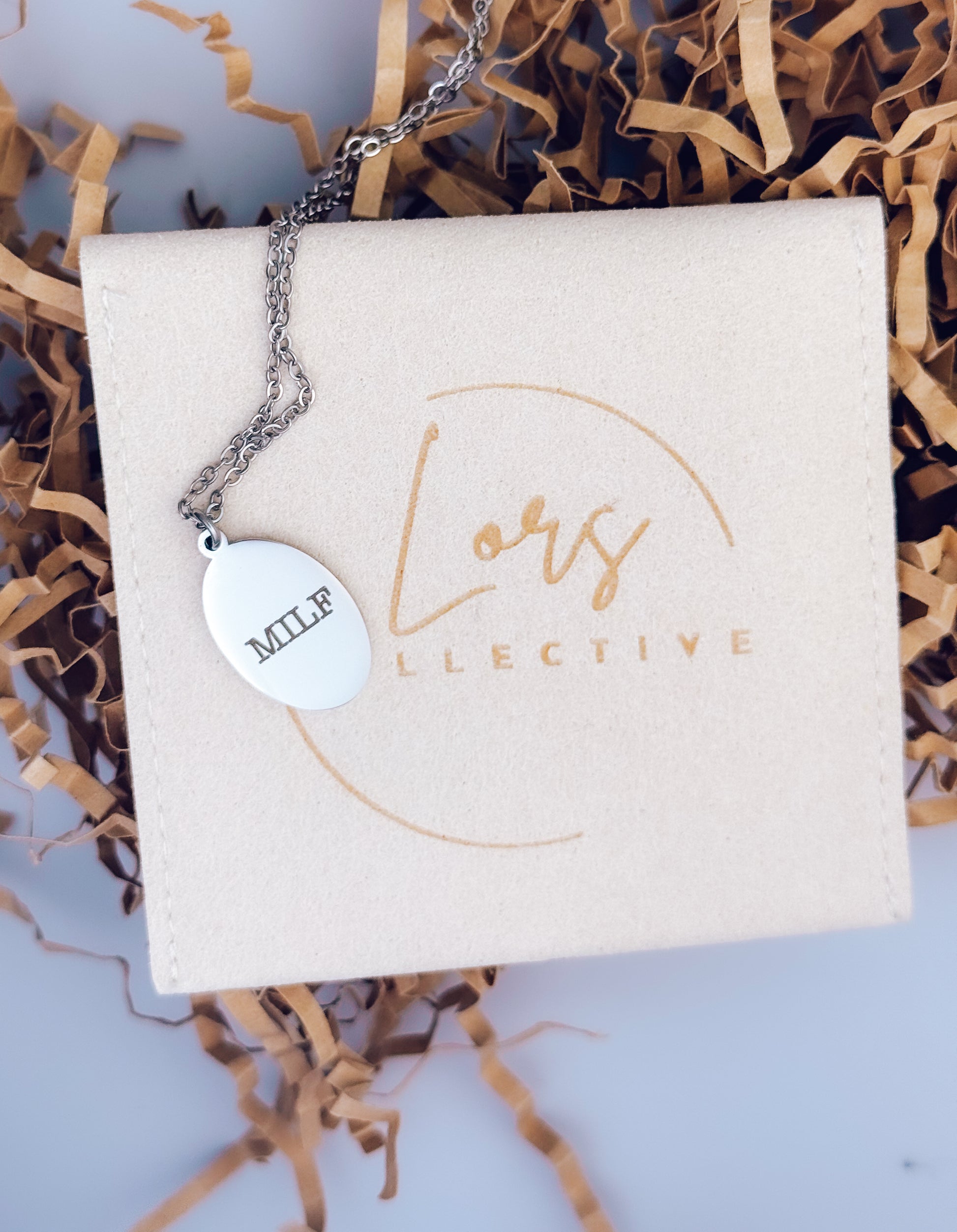 MILF Engraved Necklace - Lors Collective