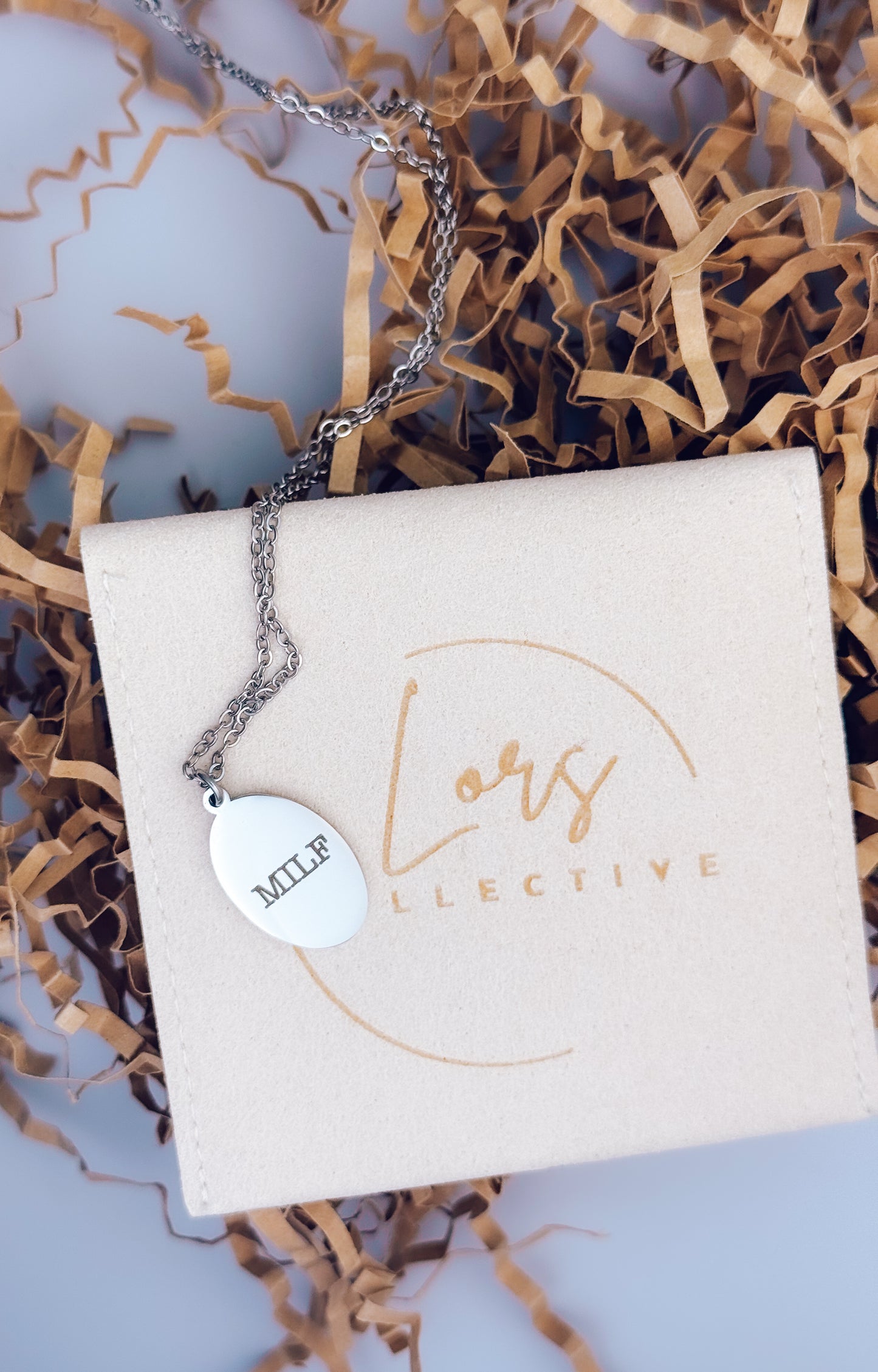 MILF Engraved Necklace - Lors Collective