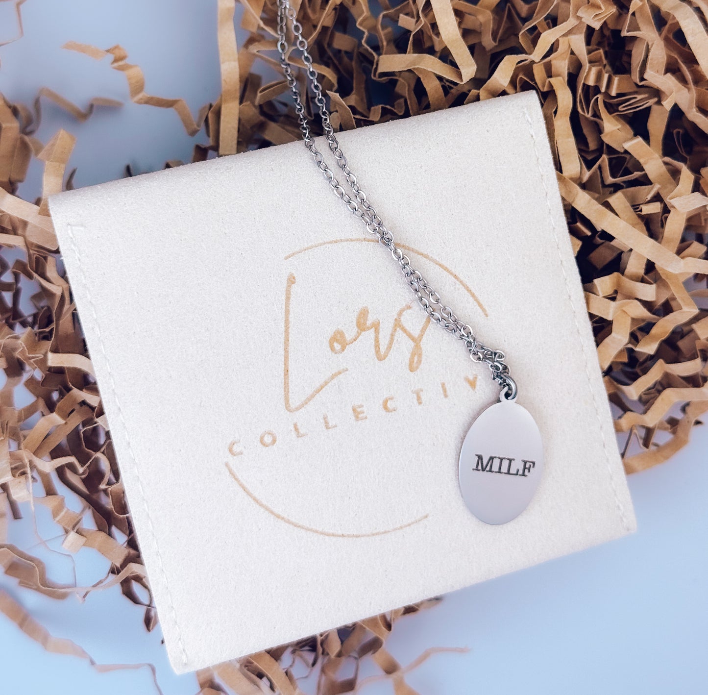 MILF Engraved Necklace - Lors Collective