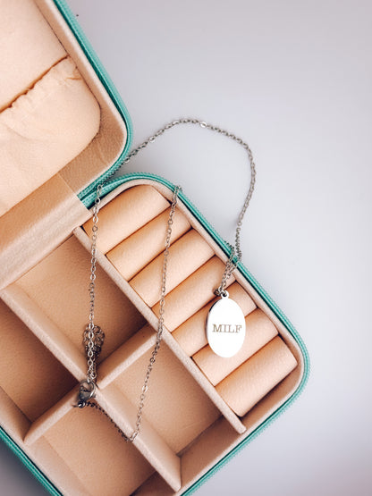 MILF Engraved Necklace - Lors Collective
