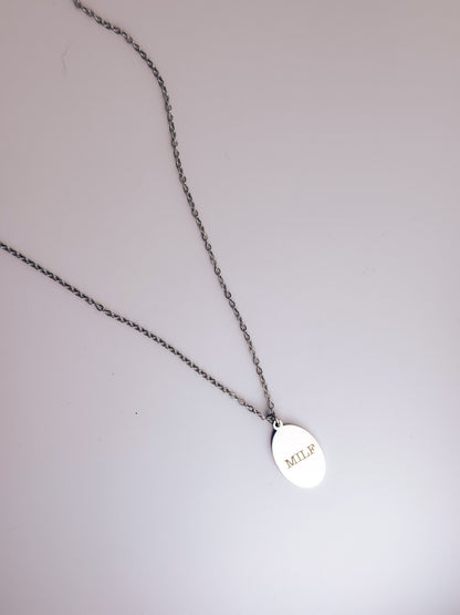 MILF Engraved Necklace - Lors Collective
