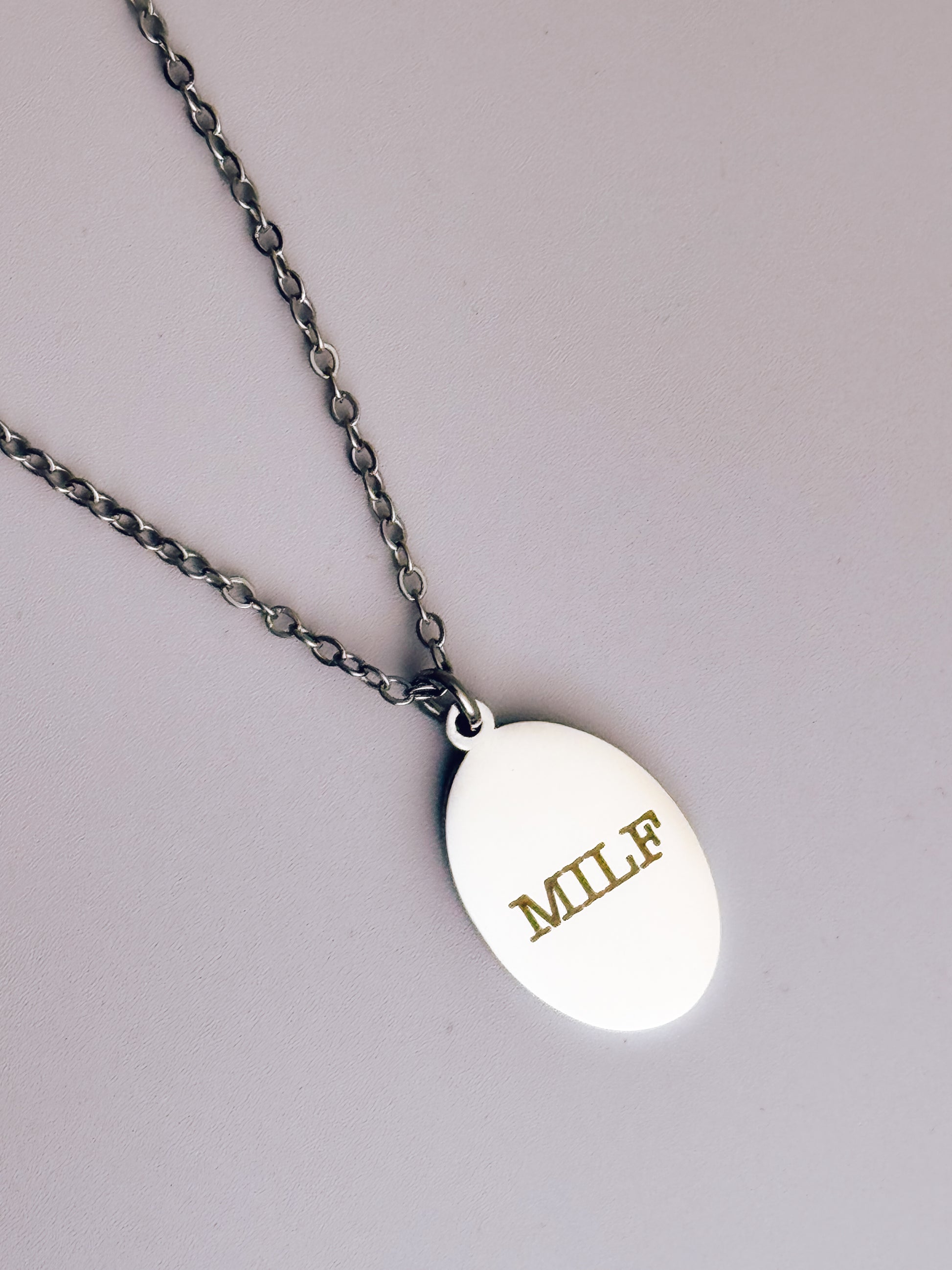 MILF Engraved Necklace - Lors Collective