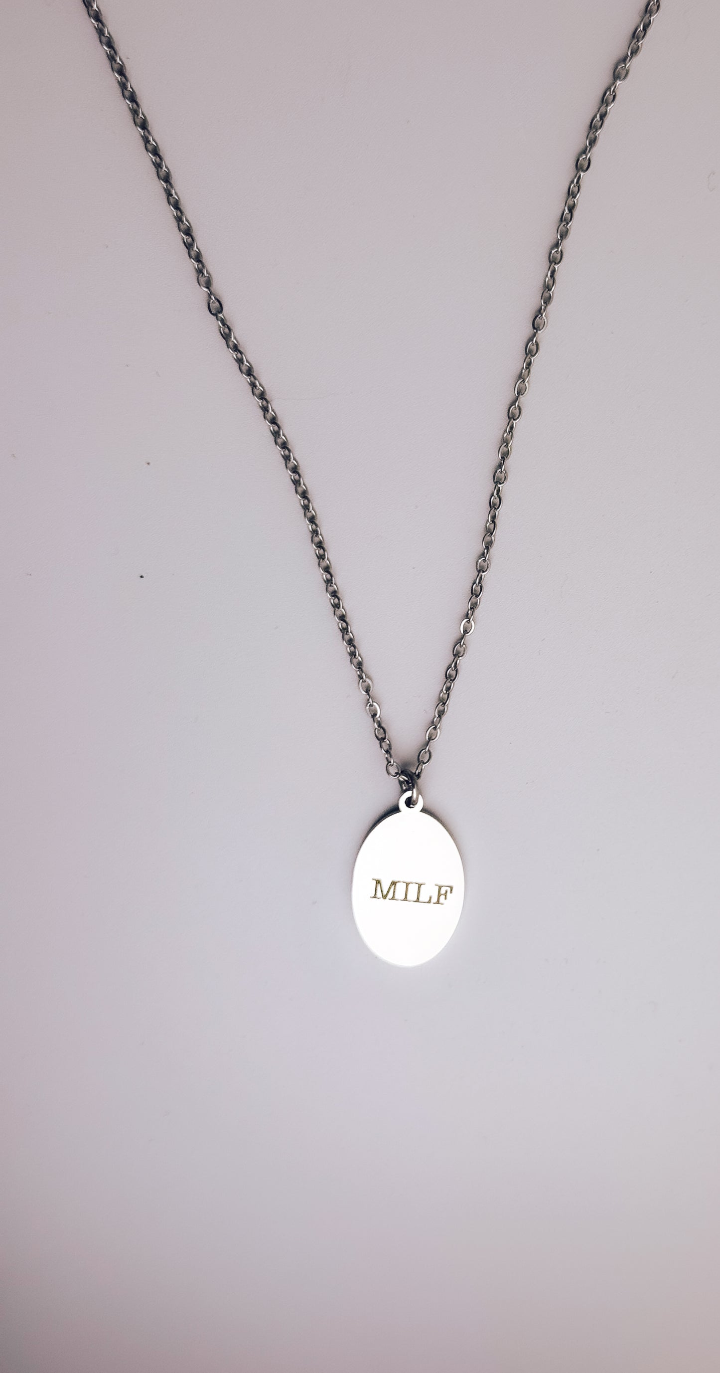 MILF Engraved Necklace - Lors Collective