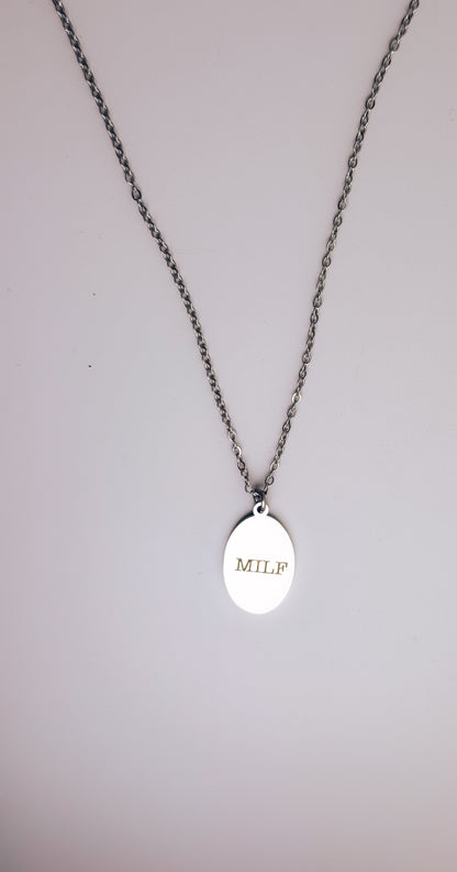 MILF Engraved Necklace - Lors Collective