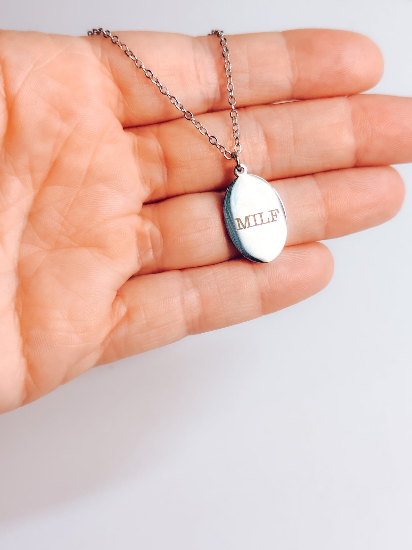 MILF Engraved Necklace - Lors Collective
