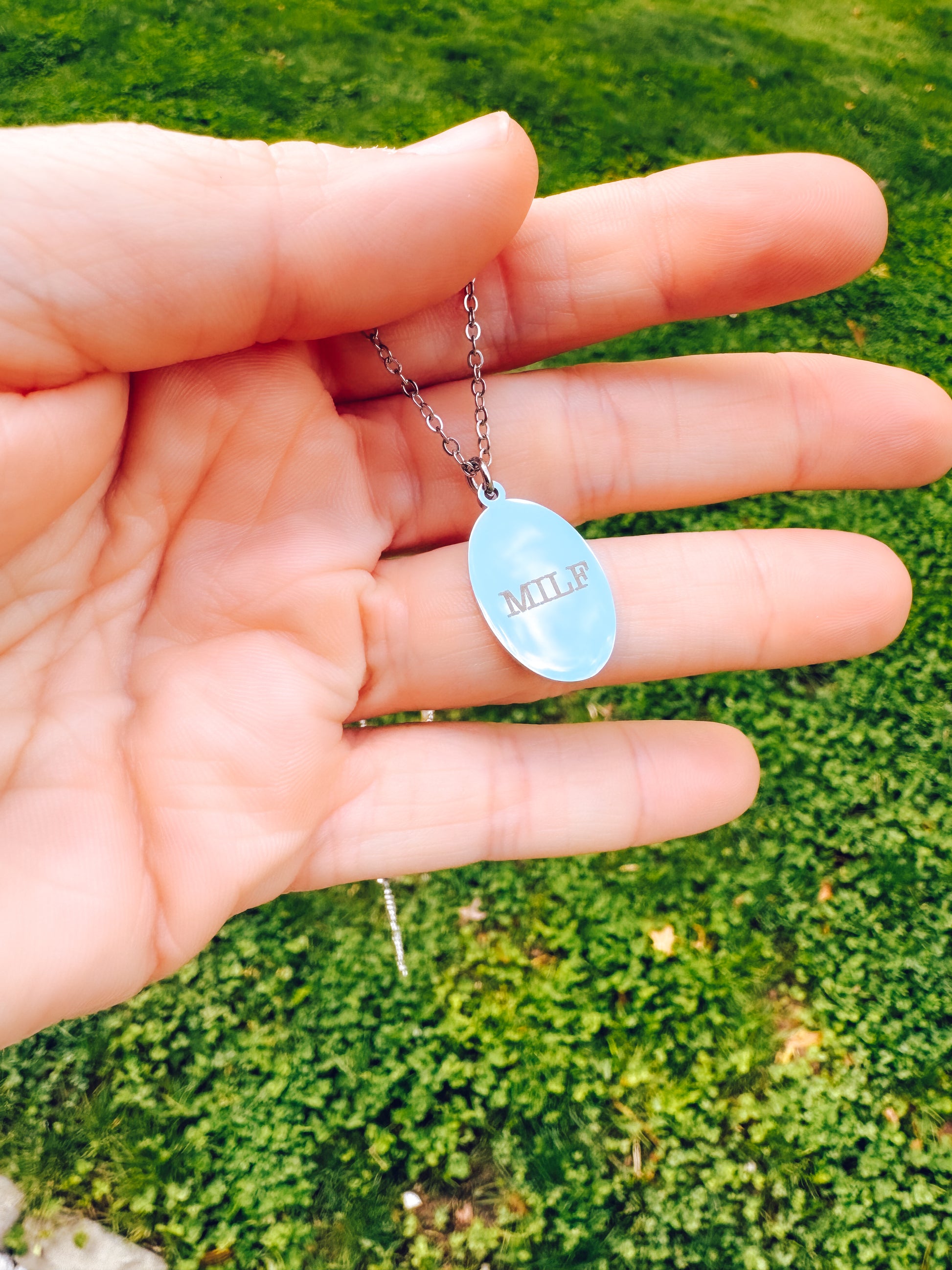 MILF Engraved Necklace - Lors Collective