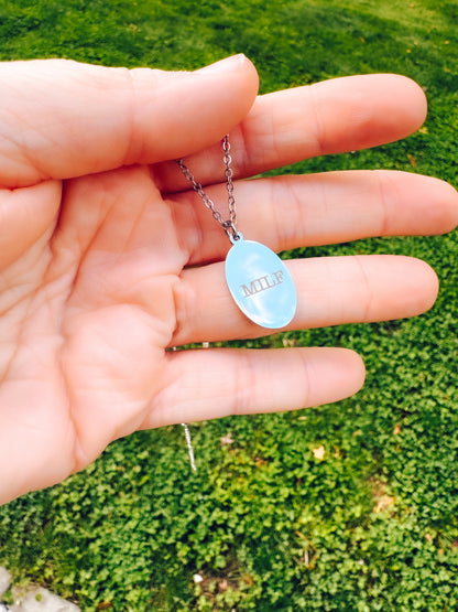 MILF Engraved Necklace - Lors Collective
