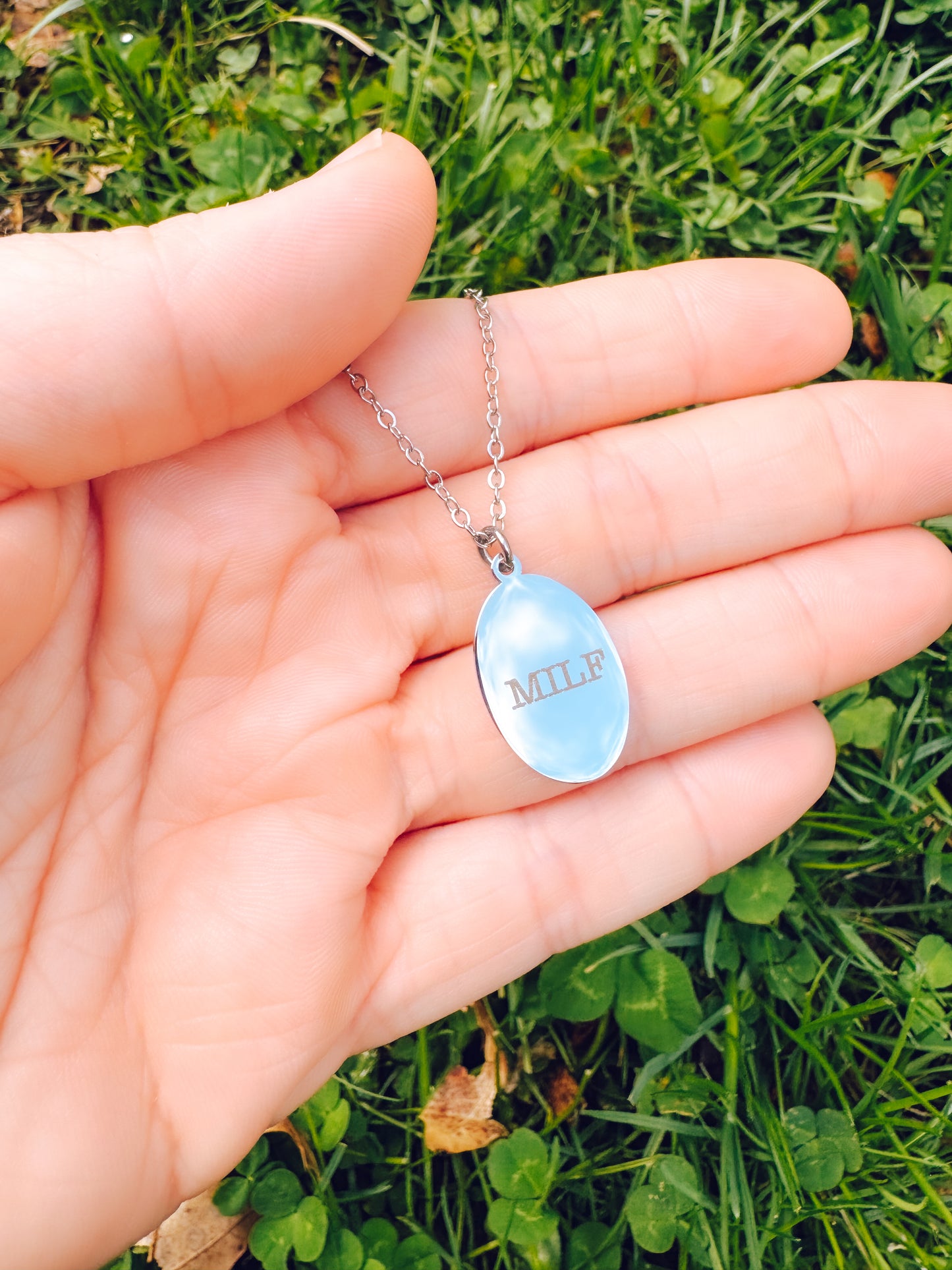 MILF Engraved Necklace - Lors Collective