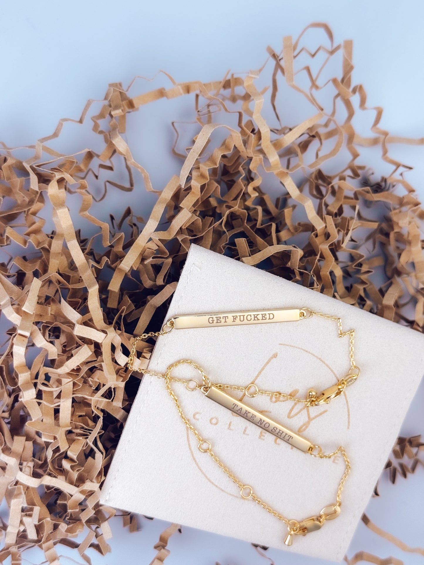 18k Gold Filled Unhinged Bar Bracelets - Lors Collective