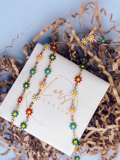 Daisy Chain Anklet - Lors Collective