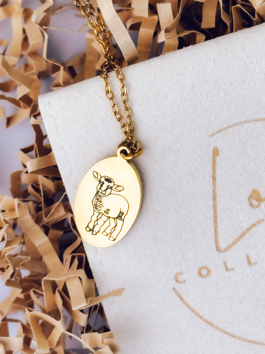 Lamb Necklace - Lors Collective