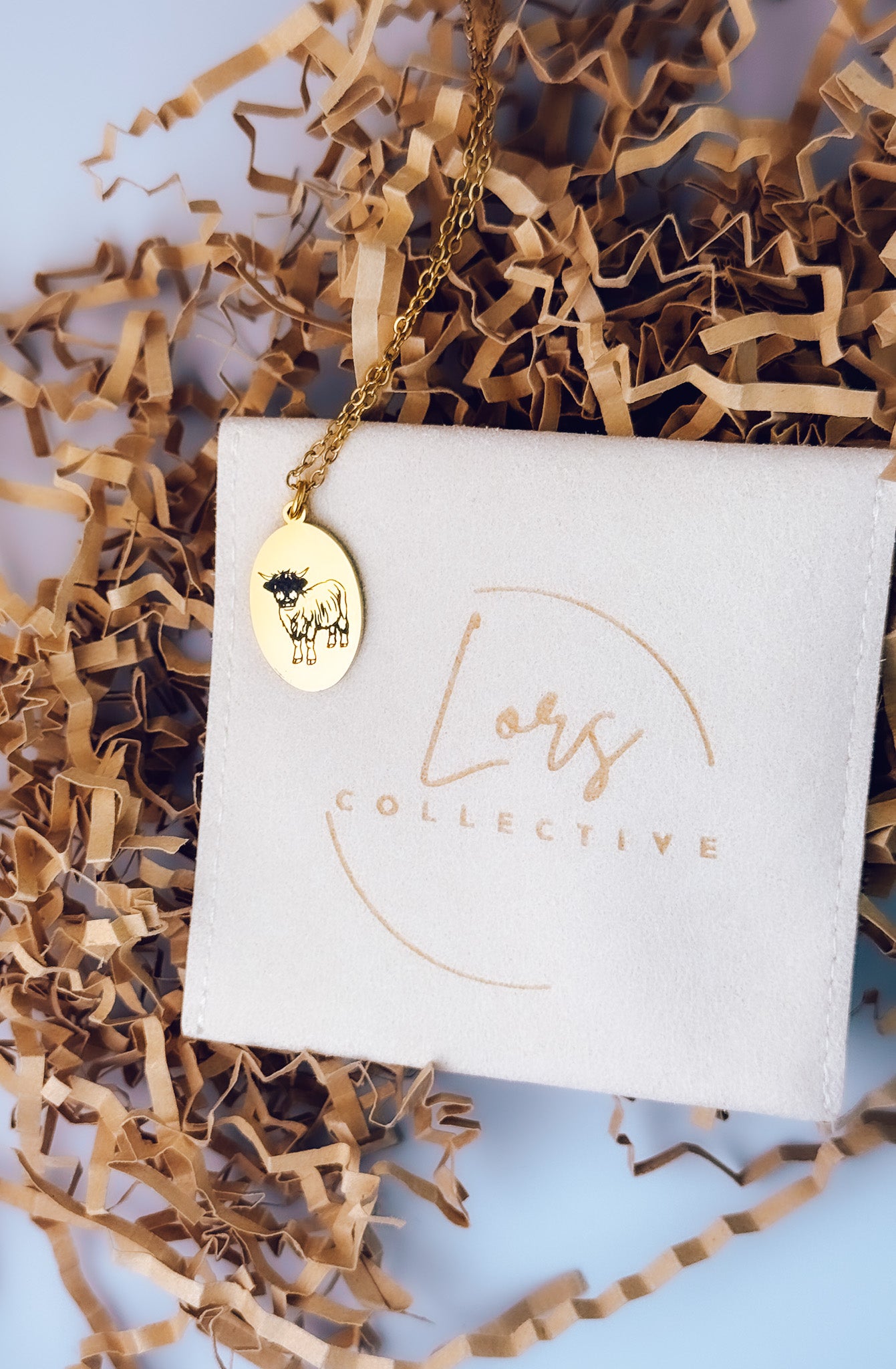 Highland Cow Necklace - Lors Collective