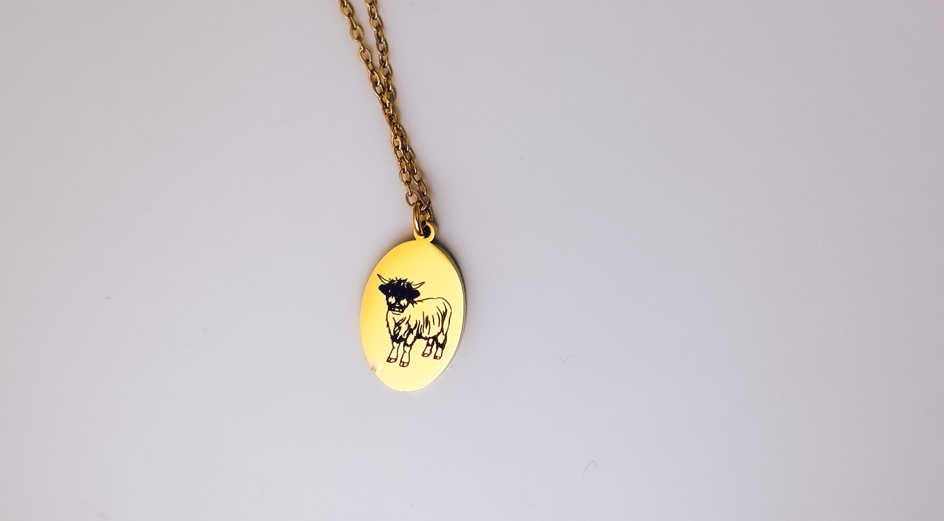 Highland Cow Necklace - Lors Collective