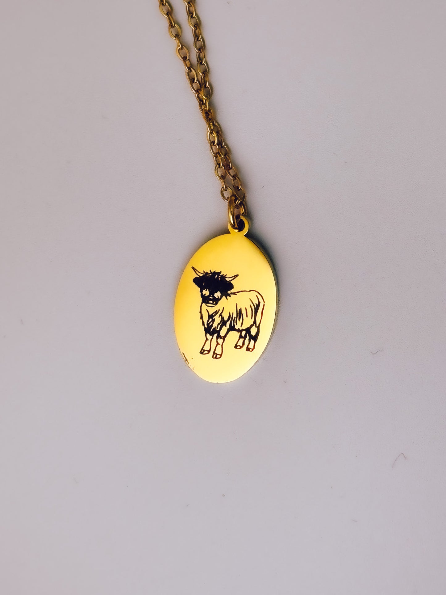 Highland Cow Necklace - Lors Collective