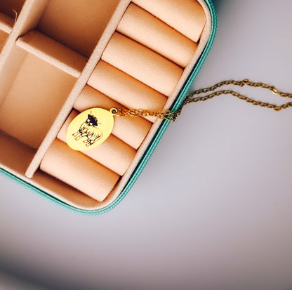 Highland Cow Necklace - Lors Collective