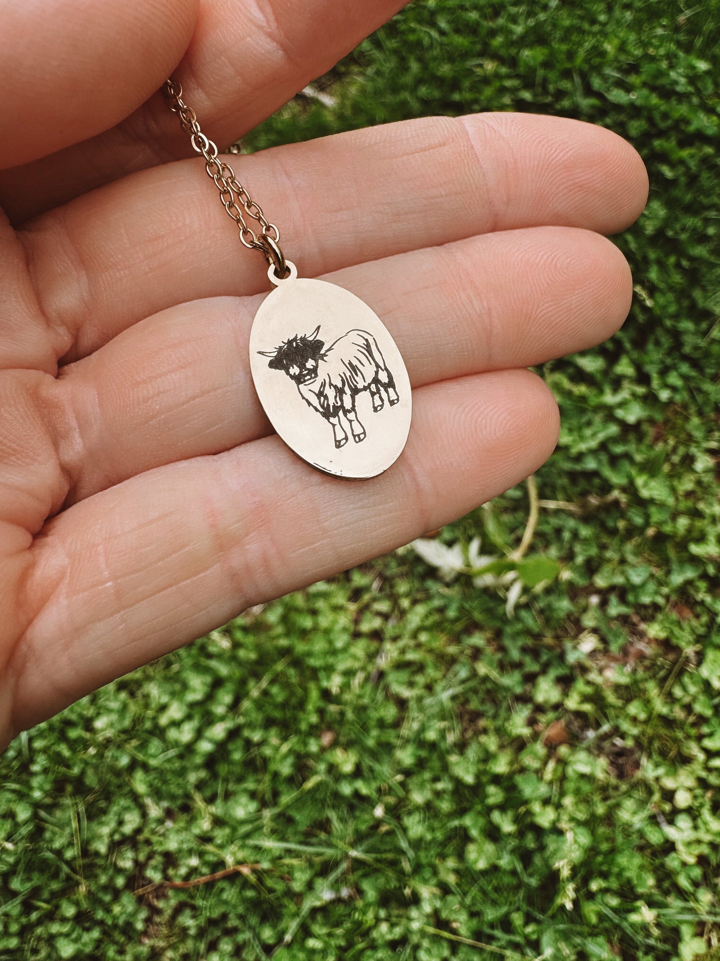 Highland Cow Necklace - Lors Collective
