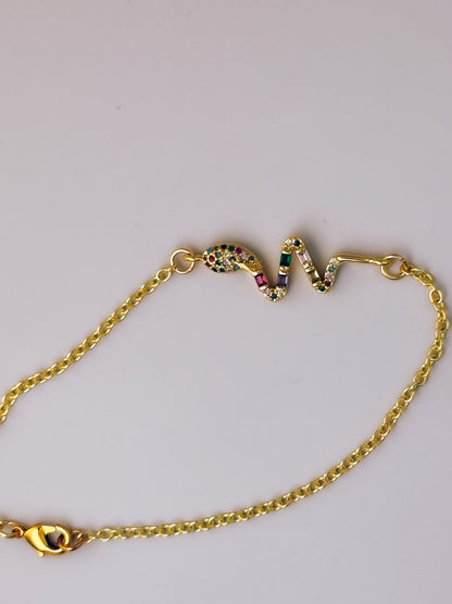 Rainbow Viper Bracelet - Lors Collective