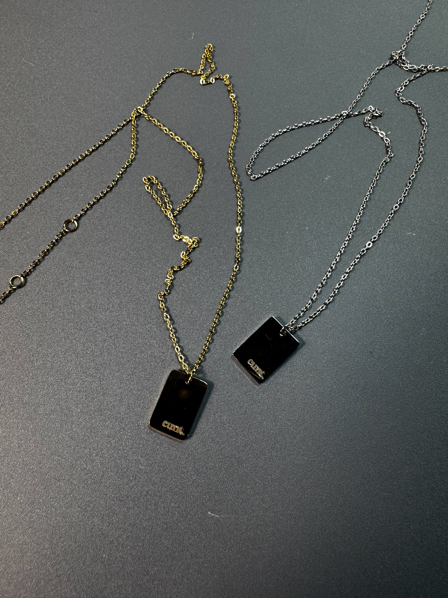 Bold Cunt Necklace