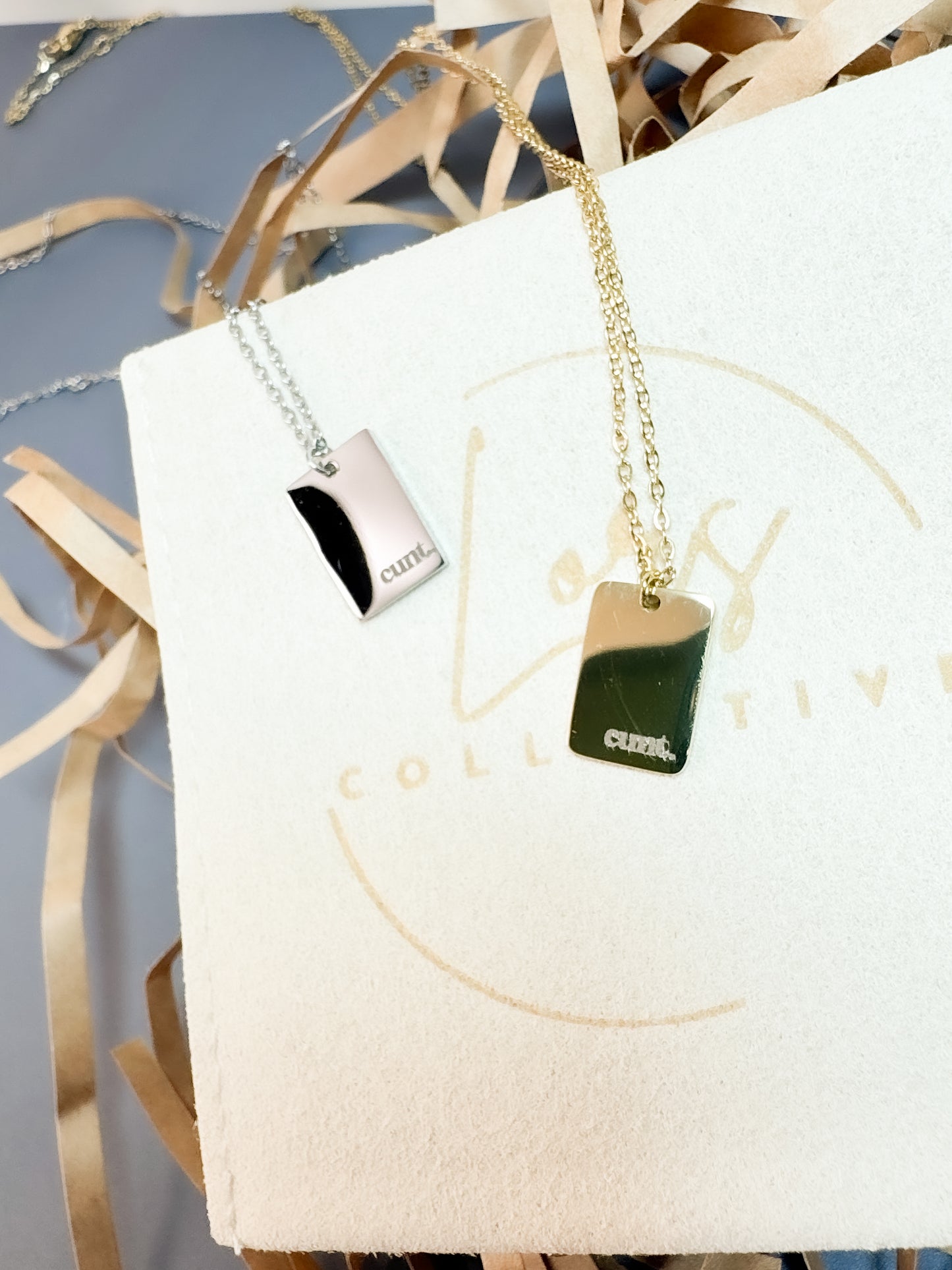 Bold Cunt Necklace
