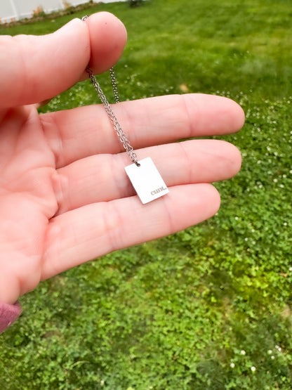 Bold Cunt Necklace