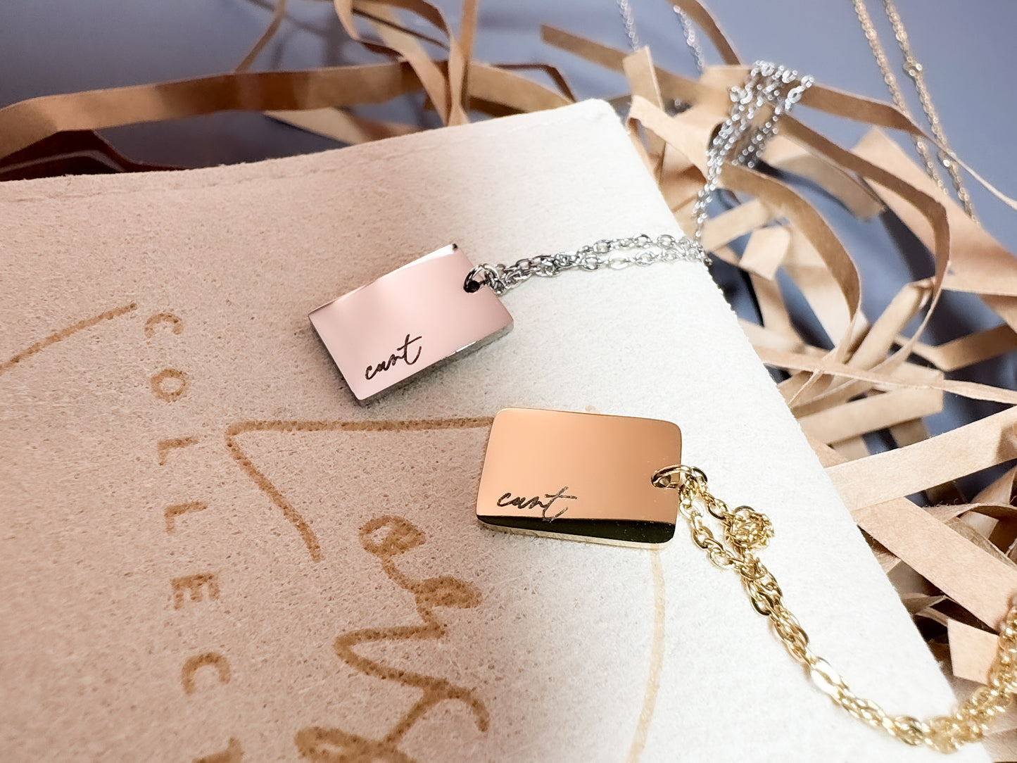 Cunt Pendant Necklace
