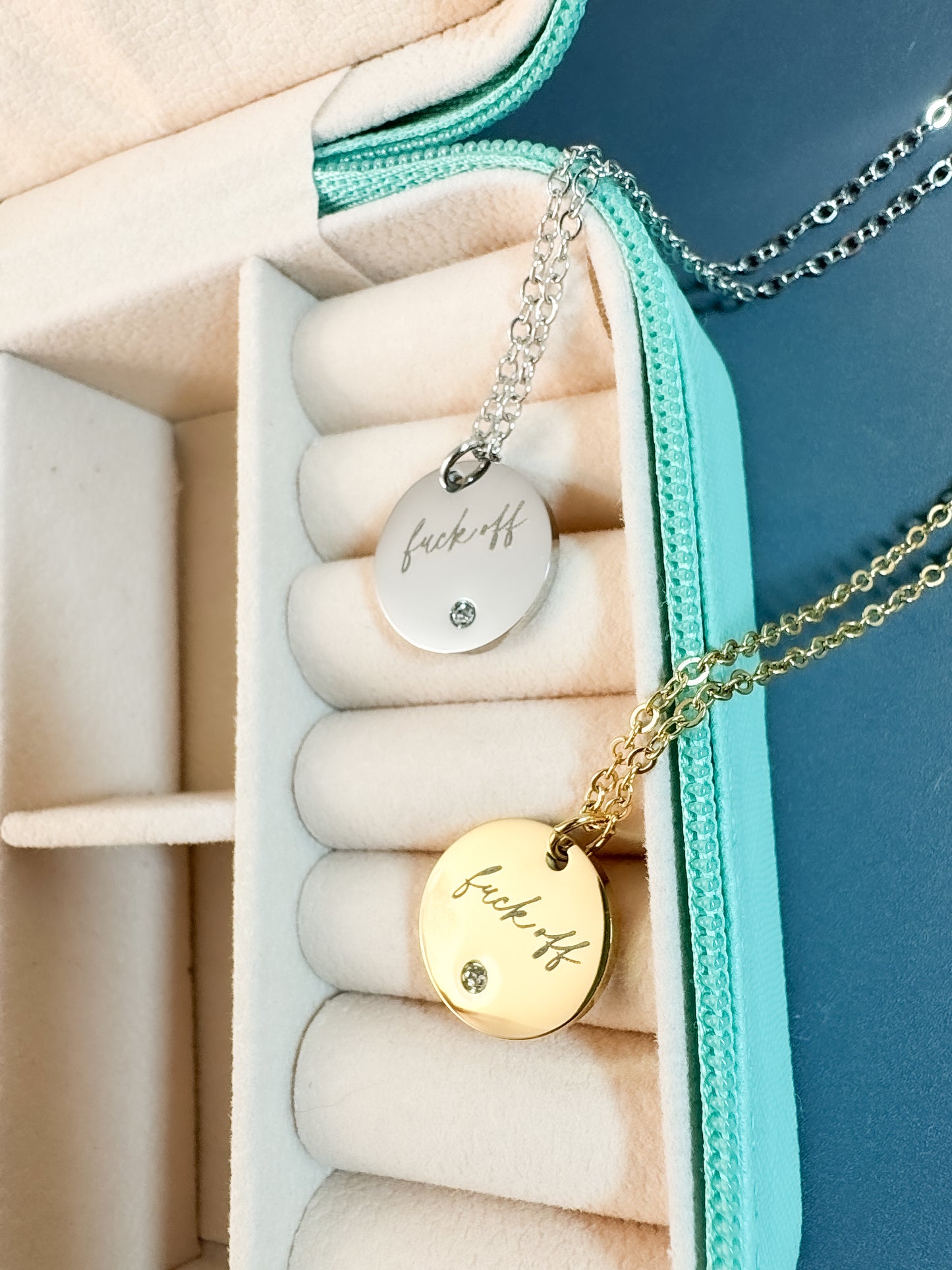Delicate Fuck Off Necklace