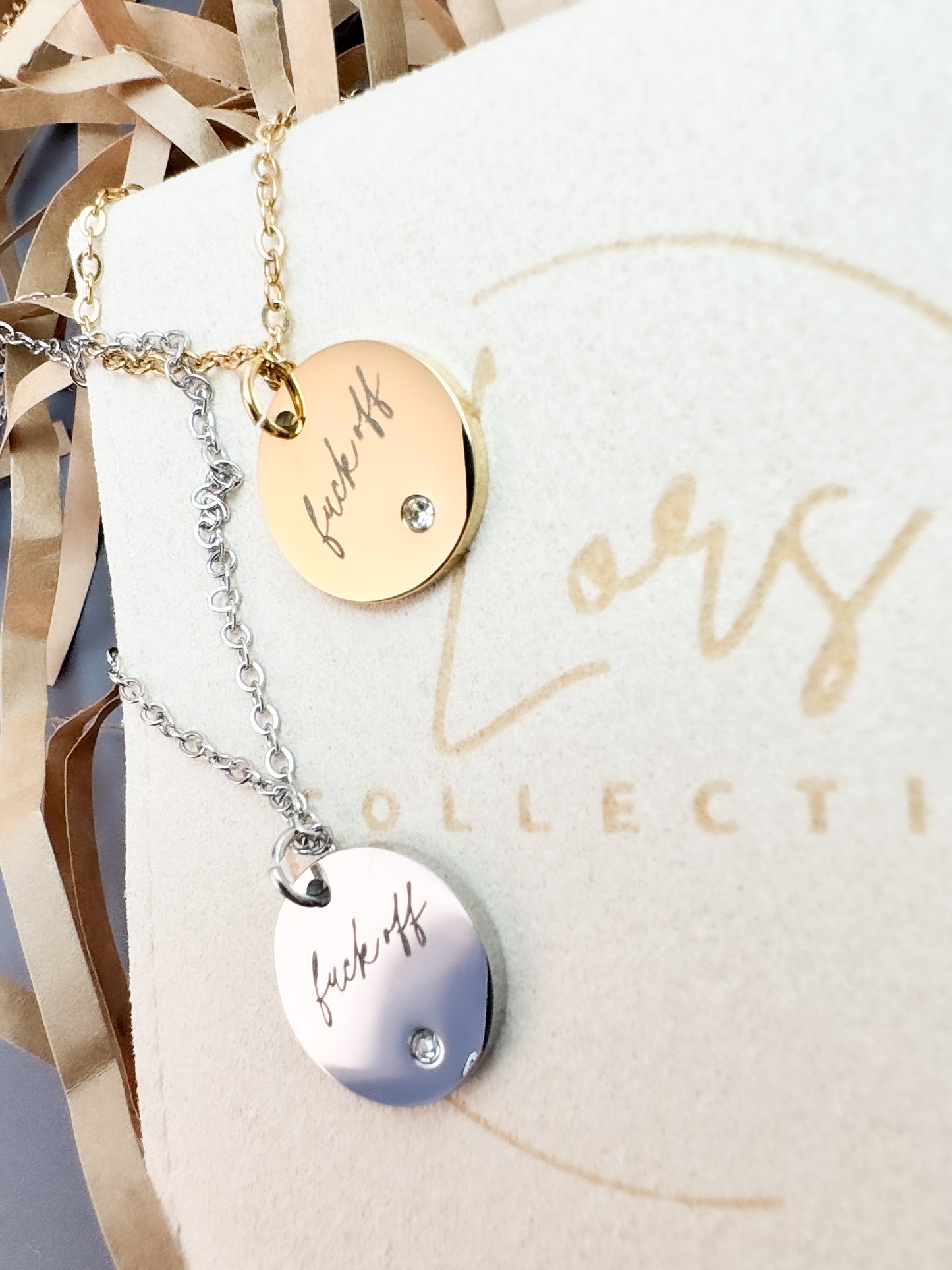 Delicate Fuck Off Necklace